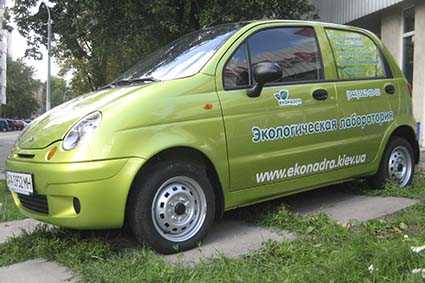 Брендування авто Daewoo Matiz