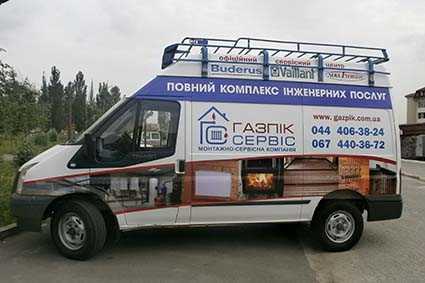 Реклама на Ford Transit