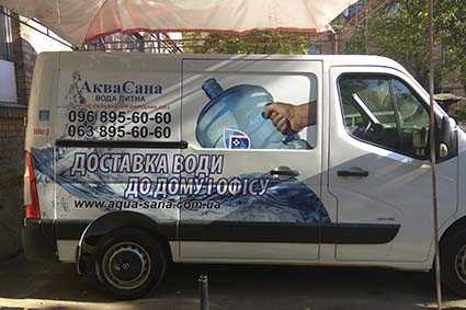 Брендування  Opel Movano 