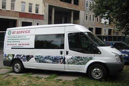 Брендування  Ford Transit 