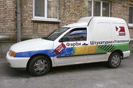 Брендування Volkswagen Caddy