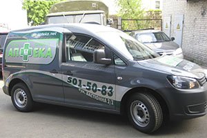 аптека наклейка на авто