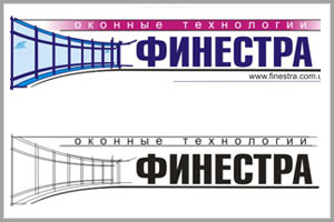 Розробка логотипу салону вікон